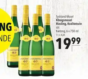 Citti Königsmosel Riesling, Kvalitetsvin, EUR 19.99 erbjuda