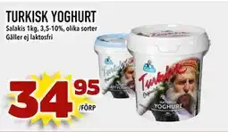 Supergrossen TURKISK YOGHURT, SEK 34.95 erbjuda