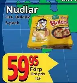Supergrossen Nudlar, SEK 59.95 erbjuda