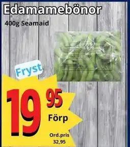 Supergrossen Edamamebönor, SEK 19.95 erbjuda