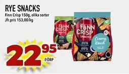 Supergrossen RYE SNACKS, SEK 22.95 erbjuda