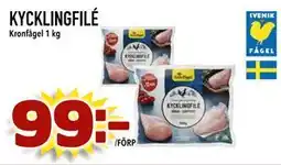 Supergrossen KYCKLINGFILÉ, SEK 99 erbjuda