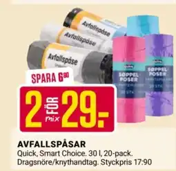 ÖoB Avfallspåsar erbjuda