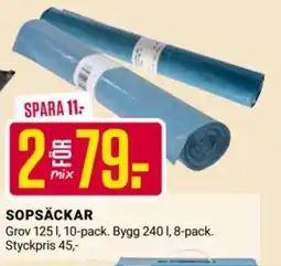 ÖoB Sopsäckar erbjuda