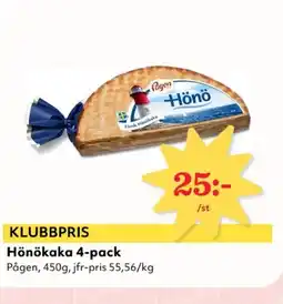 Hemköp Pågen Hönökaka erbjuda