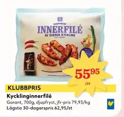 Hemköp Garant Kycklinginnerfilé erbjuda