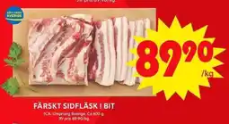 ICA Maxi FÄRSKT SIDFLÄSKI BIT erbjuda
