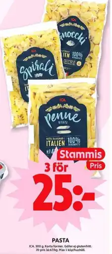 ICA Maxi PASTA erbjuda