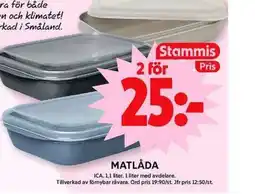 ICA Maxi MATLÅDA erbjuda