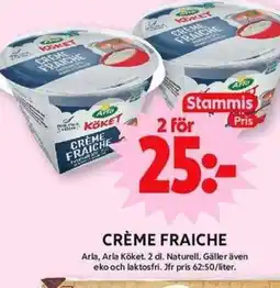 ICA Maxi CRÈME FRAICHE erbjuda