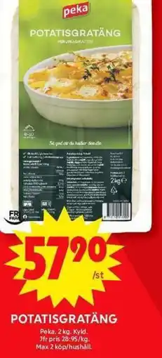 ICA Maxi POTATISGRATÄNG erbjuda
