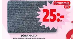 ICA Maxi DÖRRMATTA erbjuda