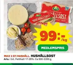 Coop HUSHÅLLSOST erbjuda