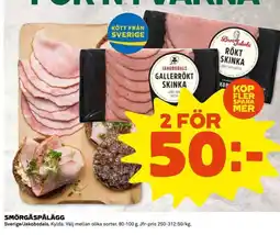 Coop SMÖRGÅSPÅLÄGG erbjuda