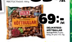 Coop DELIKATESS- KÖTTBULLAR erbjuda