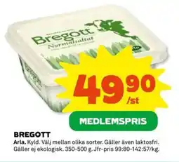 Coop BREGOTT erbjuda