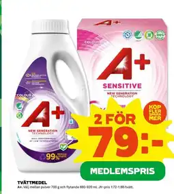 Coop TVÄTTMEDEL erbjuda