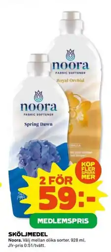 Coop SKÖLJMEDEL erbjuda