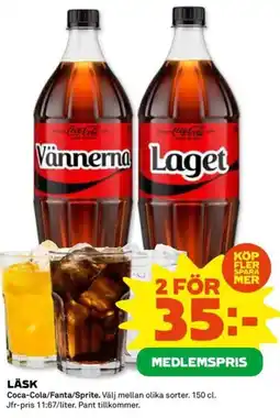 Coop LÄSK erbjuda