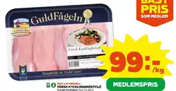 Coop FÄRSK KYCKLINGBRÖSTFILÉ erbjuda
