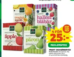 Coop FRUKT- OCH BÄRDRYCK erbjuda