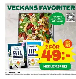 Coop FETAOST/GETOST erbjuda