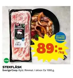 Coop STEKFLÄSK erbjuda