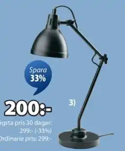 JYSK Patrik Bordslampa erbjuda