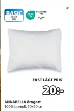 JYSK ANNABELLA örngott 100% bomull. erbjuda