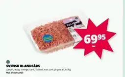 Tempo SVENSK BLANDFÄRS erbjuda