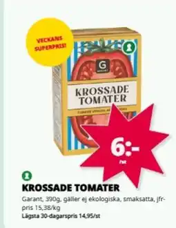 Tempo KROSSADE TOMATER erbjuda