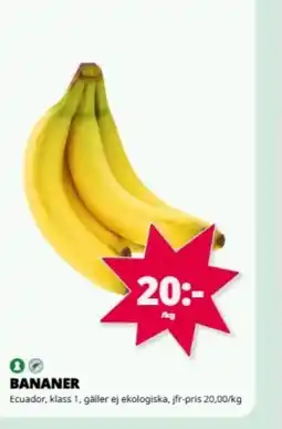 Tempo BANANER erbjuda