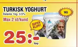Nya Pulsen TURKISK YOGHURT erbjuda
