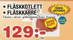 Nya Pulsen • FLÄSKKOTLETT FLÄSKKARRÉ erbjuda