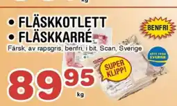 Nya Pulsen • FLÄSKKOTLETT • FLÄSKKARRÉ erbjuda