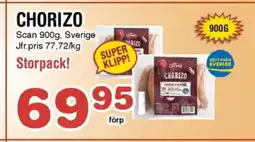 Nya Pulsen CHORIZO erbjuda