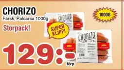 Nya Pulsen CHORIZO erbjuda
