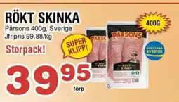 Nya Pulsen RÖKT SKINKA erbjuda