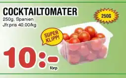 Nya Pulsen COCKTAILTOMATER erbjuda