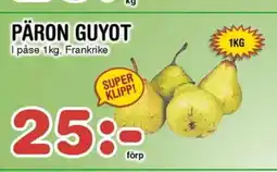 Nya Pulsen PÄRON GUYOT erbjuda