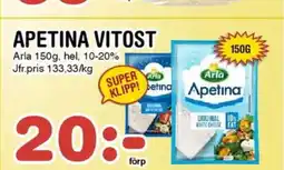 Nya Pulsen APETINA VITOST erbjuda