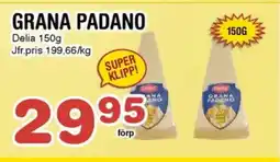 Nya Pulsen GRANA PADANO erbjuda