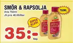 Nya Pulsen SMÖR & RAPSOLJA erbjuda