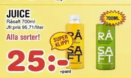 Nya Pulsen JUICE erbjuda