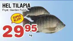 Nya Pulsen HEL TILAPIA erbjuda