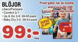 Nya Pulsen BLÖJOR erbjuda