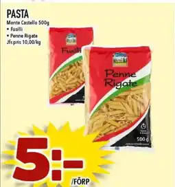 Nya Pulsen PASTA erbjuda