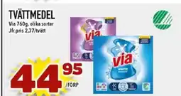 Nya Pulsen TVÄTTMEDEL erbjuda
