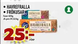 Din Mat • HAVREFRALLA FRÖKUSAR FROKUSAR erbjuda