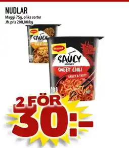 Din Mat NUDLAR erbjuda